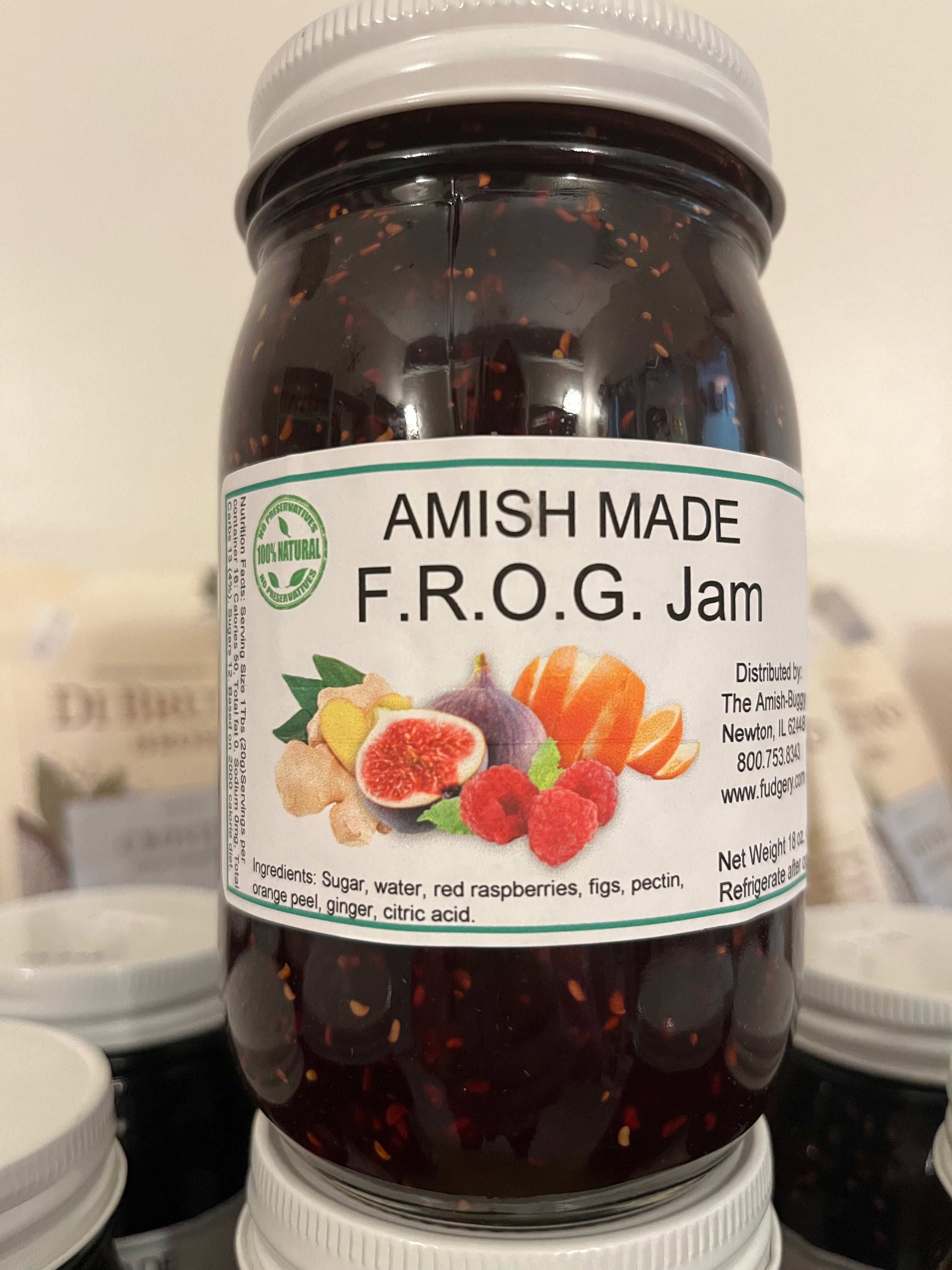 Amish Made F.R.O.G Jam Cape May Dips Sticks & Gifts LLC